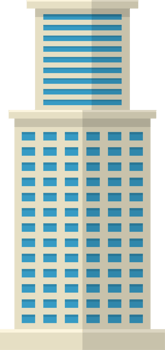 Skyscraper city buildings clipart design illustration png