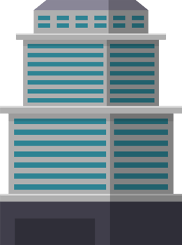 Skyscraper city buildings clipart design illustration png