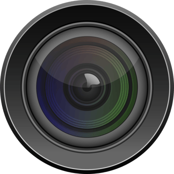 Smartphone lens clipart design illustration png