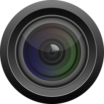 Smartphone lens clipart design illustration png