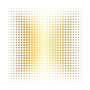 Vector collection of  golden halftone ink geometric monochrome squares