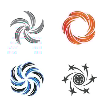 vortex vector illustration icon