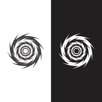 vortex vector illustration icon
