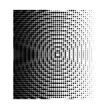 Vector collection of  golden halftone ink geometric monochrome squares