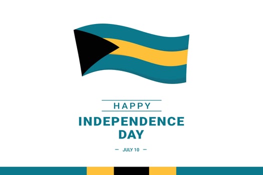 Bahamas Independence Day vector