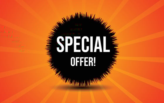 Special Offer Tag vector