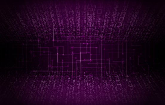 cyber circuit future technology concept background vector