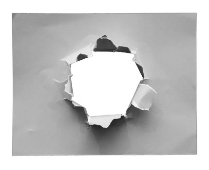 collection of torn paper with the curled ripped sides. a round black hole of torn on the white paper. realistic torn paper with the ripped edges for copy space and text. png