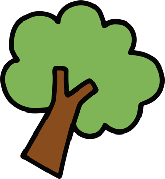cute simple tree. earth hand drawn illustrations for international Earth Day png