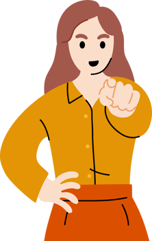 business women in illustration design. collection of standing  women in office outfits. Flat design cartoon isolated on white. png