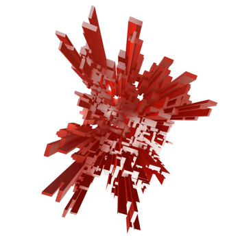 hierarchical background Explosive tile Geometry Abstract square 3D illustration png