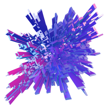 hierarchical background Explosive tile Geometry Abstract square 3D illustration png