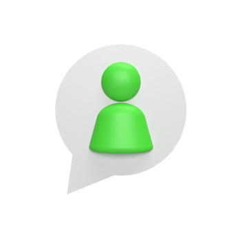 People location 3d icon model cartoon style concept. render illustration png