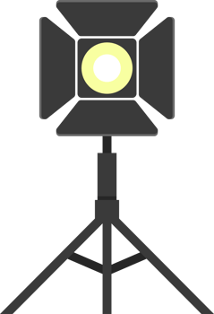 Spotlight clipart design illustration png