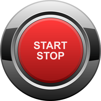 Start and stop engine button clipart design illustration png