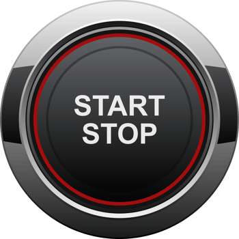 Start and stop engine button clipart design illustration png