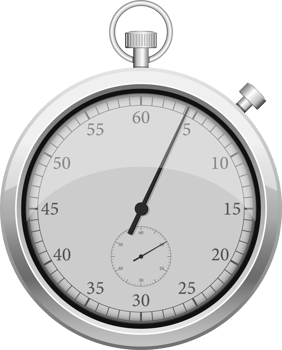 Retro stopwatch clipart design illustration png