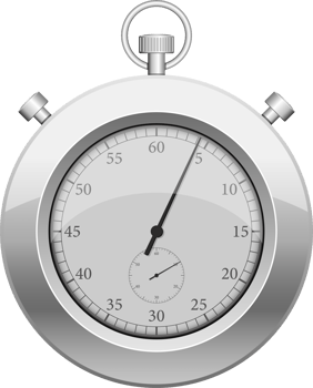 Retro stopwatch clipart design illustration png