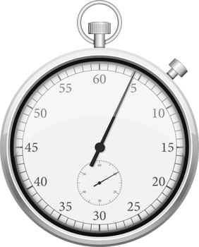 Retro stopwatch clipart design illustration png