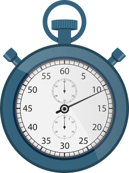 Retro stopwatch clipart design illustration png