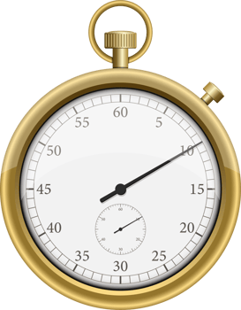 Retro stopwatch clipart design illustration png