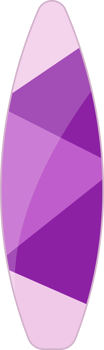 Surfboard clipart design illustration png