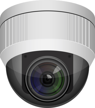 Surveillance camera clipart design illustration png