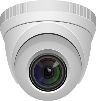 Surveillance camera clipart design illustration png