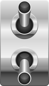 On and off switch clipart design illustration png