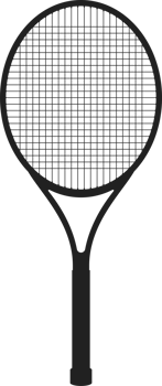 Tennis clipart design illustration png