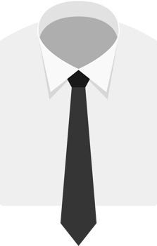 Neck tie clipart design illustration png