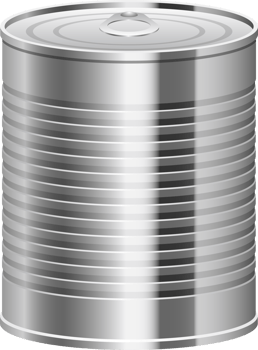 Tin can clipart design illustration png