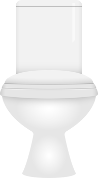 Modern toilet clipart design illustration png