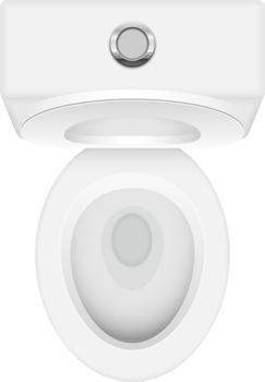 Modern toilet clipart design illustration png