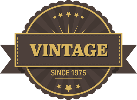 Vintage labels clipart design illustration png