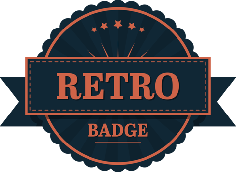 Vintage labels clipart design illustration png
