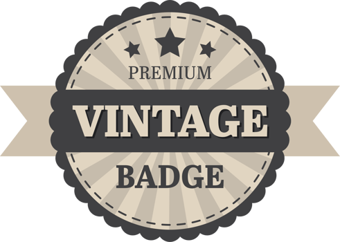 Vintage labels clipart design illustration png