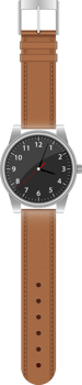 Realistic watch clipart design illustration png