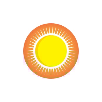 Sun Vector illustration Icon Logo Template design