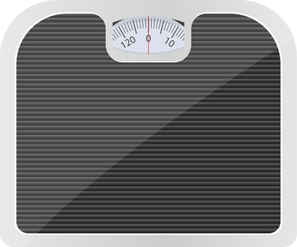 Bathroom weighing scale clipart design illustration png