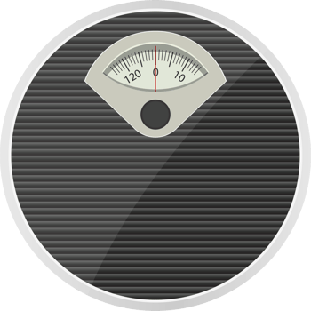 Bathroom weighing scale clipart design illustration png