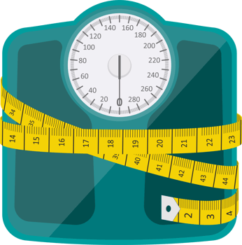 Bathroom weighing scale clipart design illustration png