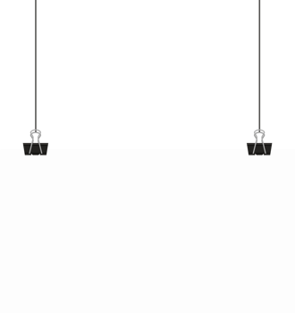 Hanging poster mockup clipart design illustration png
