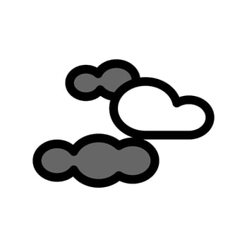 Illustration Vector Graphic of Cloudy Icon