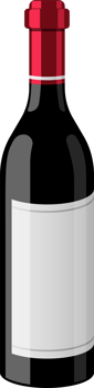Wine clipart design illustration png