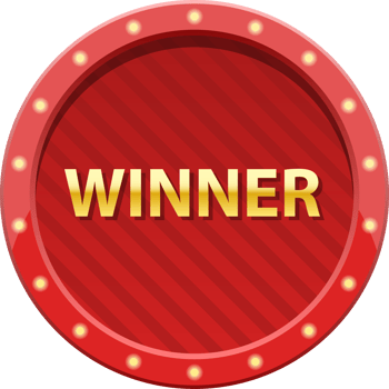 Winner sign clipart design illustration png
