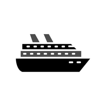 Illustration Vector Graphic of Ship Icon