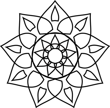 mandala icon design png