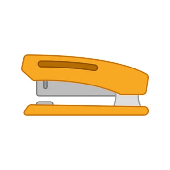 Stapler isolated on white background. Vector illustration