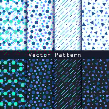 Vector geometric memphis style. hipster fashion design pattern